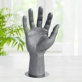 thumbnail image 5 of PVC Male Mannequin Hand Men's Hand Model Displays Jewelry Bracelet Glove Organizer Stand Holder Gray Right with pp, 5 of 8