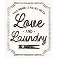 thumbnail image 2 of Great Art Now Laundry Art portrait II-Love & Laundry by Tara Reed, Canvas Wall Art, 16W x 20H, 2 of 2