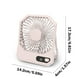 thumbnail image 3 of Portable Hangable Fan Foldable Desktop Fan 3-speed Digital Display Fan 2600mAh Extra Long Life Quiet And Comfortable Suitable For Office Outdoor Home, 3 of 7