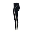thumbnail image 2 of Therapy Women High Waist Full Length Yoga Track Pants Stretchable Leggings - Black - Medium, 2 of 4