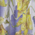thumbnail image 4 of Designart 'Retro Abstract Poppies V' Mid-Century Modern Curtain Panel, 4 of 5