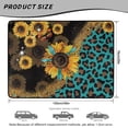 thumbnail image 7 of Qpednta All Weather Trunk Mat Non-Slip Leopard Print Cargo Liner 29"x39", Durable Polyester Rear Trunk Floor Protector Universal Fit SUV Car for Outdoor Gear Luggage Pet Transport, 7 of 7