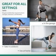 thumbnail image 5 of Signature Fitness Adjustable Sand-Filled Kettlebell Set, Black, Color-Coded Yellow/Green/Blue/Red Marks, Available in 30LB, 45LB, and 50LB Sets, Home Strength Training Equipment, 5 of 6