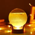 thumbnail image 3 of Storm Glass Predictor del tiempo Bola de los deseos Pronosticador del tiempo de cristal Estación meteorológica 7 colores que cambian el tiempo Prediciendo el regalo de la botella de cristal de la tormenta, 3 of 8