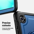 thumbnail image 4 of XYX Case for Samsung Galaxy Tab A11/ Tab A9 8.7 Inch 2025/2023 with Rotating Stand, Shoulder Strap, 2in1 Shockproof Cover, Navy Blue, 4 of 7