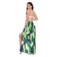 thumbnail image 3 of FORMRS Womens Beach Sarong Semi-Sheer Bikini Wrap Skirt Swimsuit Cover-ups, Green Camouflage Pattern, 3 of 7