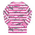 thumbnail image 5 of Gubotare Baby Boys' Pajama Sets Pullover Pajama Shirt & Pajama Pants Sleep Set Toddler to Little Kid Size 8-9 Years (Hot Pink,8-9 Years), 5 of 9