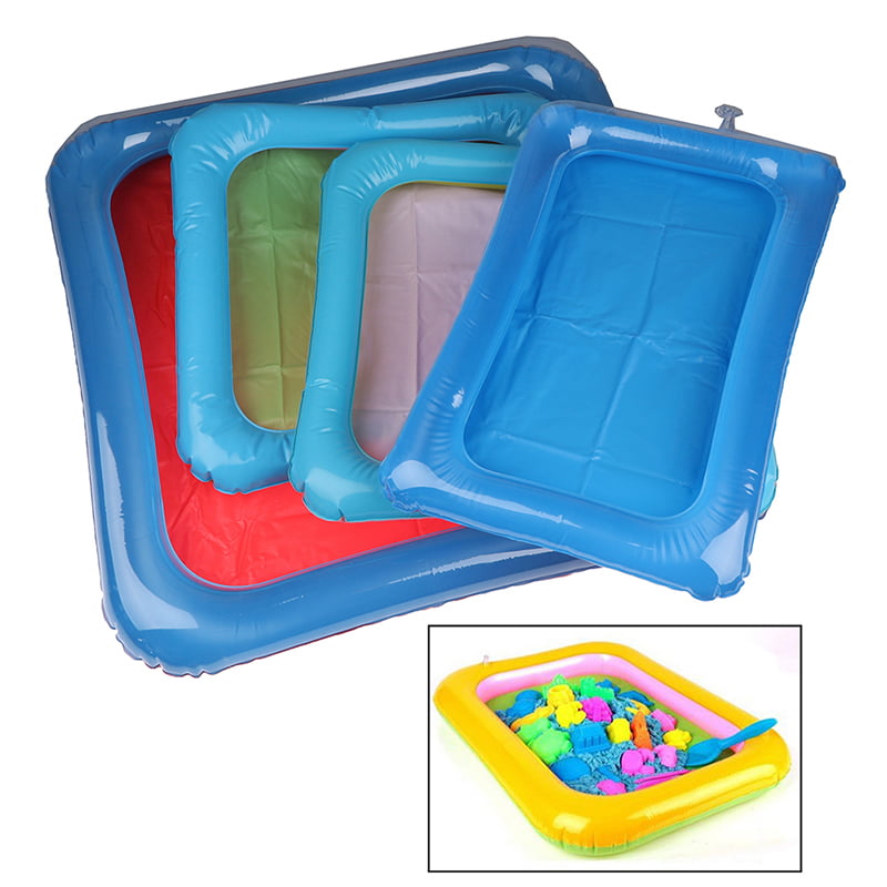 Details about   Kid Sand Tray Indoor Magic Play Sand Children Toys Space Inflatable Access^dm