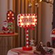 thumbnail image 1 of Luces decorativas navideñas para letreros de calle - Luces LED de madera para ventanas, escritorios y ambiente navideño - Luces decorativas para árboles de Navidad, mesas de comedor, salas de estar, d, 1 of 4