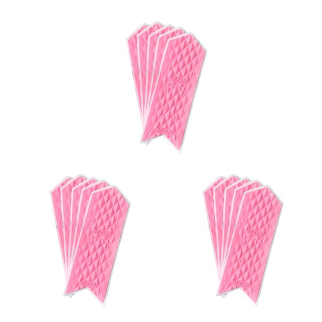 fastboy 5 Pieces Bike Stickers Bicycle Frame Guard Silicone Durable Rust-proof Anti-slip Chassis Cover for Protection Usage Small Pink 5 Pieces 3Set