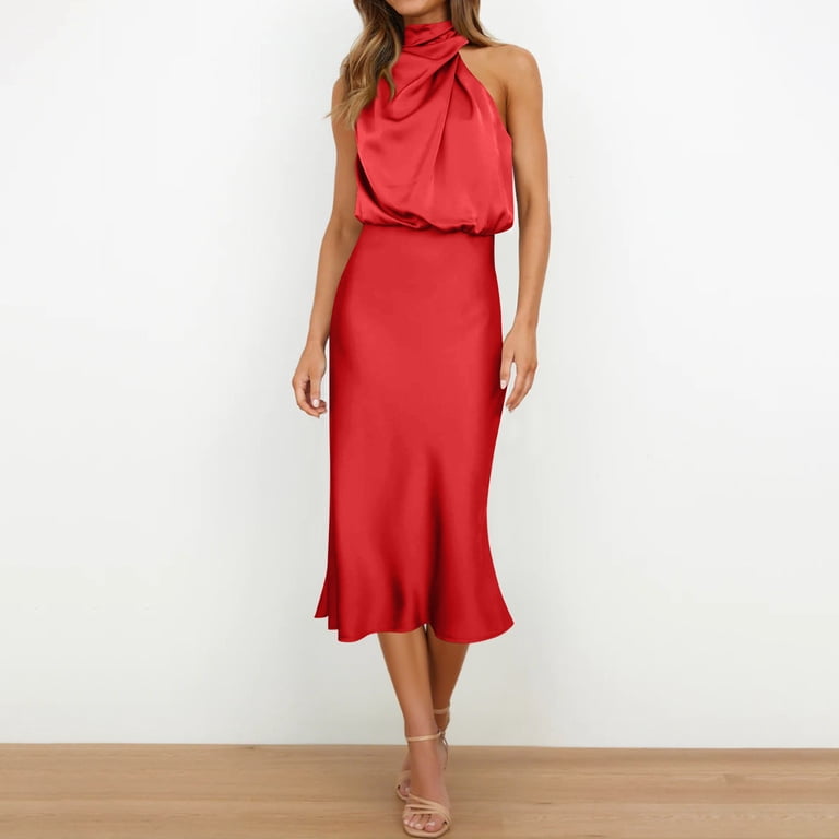 high end formal dresses Zapaka Women Chiffon Black Maxi Boho Formal Dress with Slit Pleated Sheath  One Shoulder Sleeveless Evening Dress – ZAPAKA AU main image 1