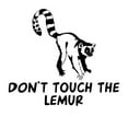 thumbnail image 3 of CafePress - Don't Touch The Lemur Light T Shirt - Men's Classic Graphic T-Shirt, 3 of 4