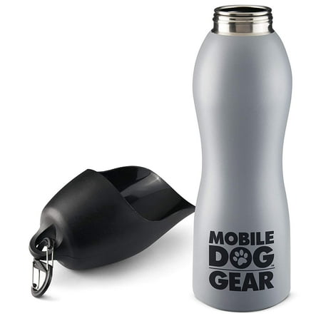UPC: 0871407002467 | Mobile Dog Gear 25 Oz Water Bottle  Gray