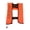 Orange, variant on 150N Inflatable Life Vest, 300D Nylon TPU Water Sports Jacket, Lightweight Buoyancy Aid for Boating Kayaking Fishing (Orange)
