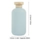 thumbnail image 3 of 2 uds., botella vacía recargable para apretar, envases de plástico para maquillaje, cosméticos, artículos de tocador con tapa abatible, 3 of 5