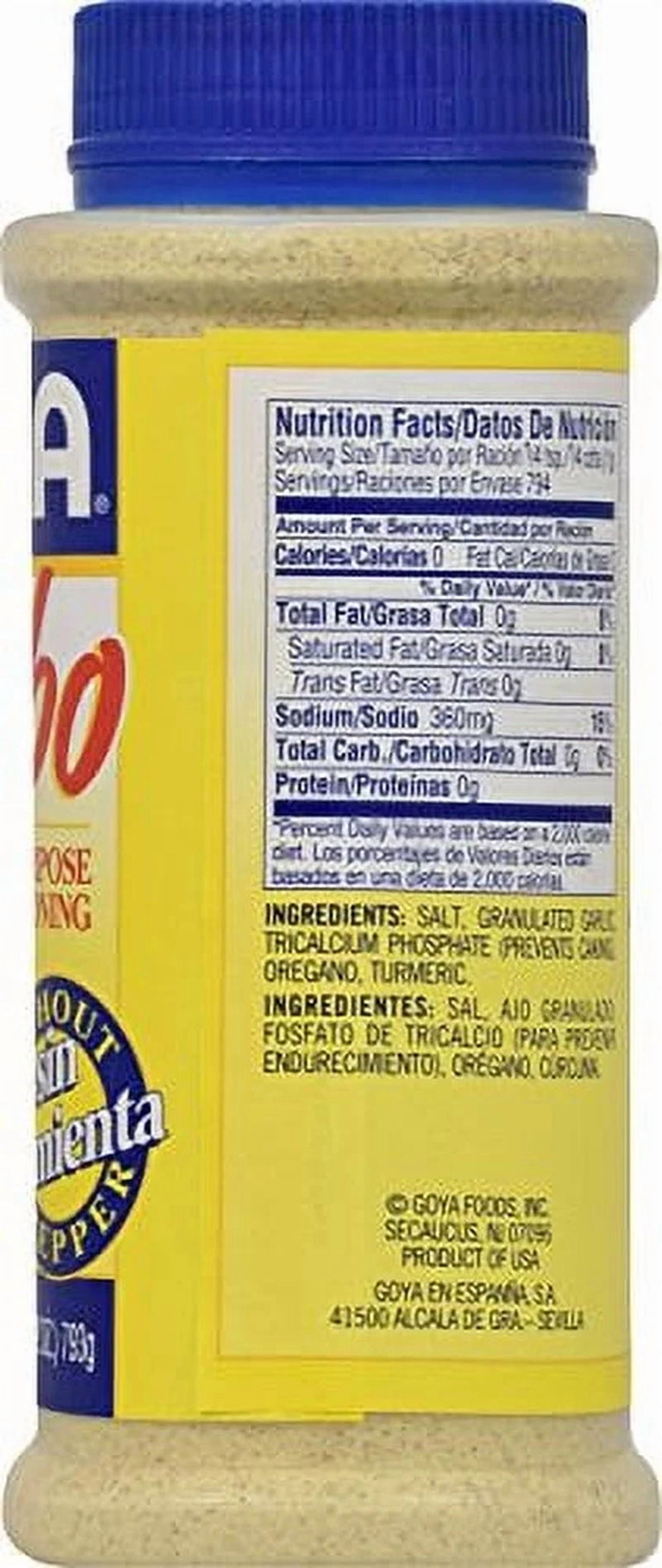 (3 pack) Goya Adobo All Purpose Seasoning, 28 oz