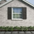 thumbnail image 4 of Ekena Millwork 15"W x 60"H EnduraCore Composite Center Circle Arts & Crafts Shutters, Moss Green (Per Pair - Hardware Not Included), 4 of 5