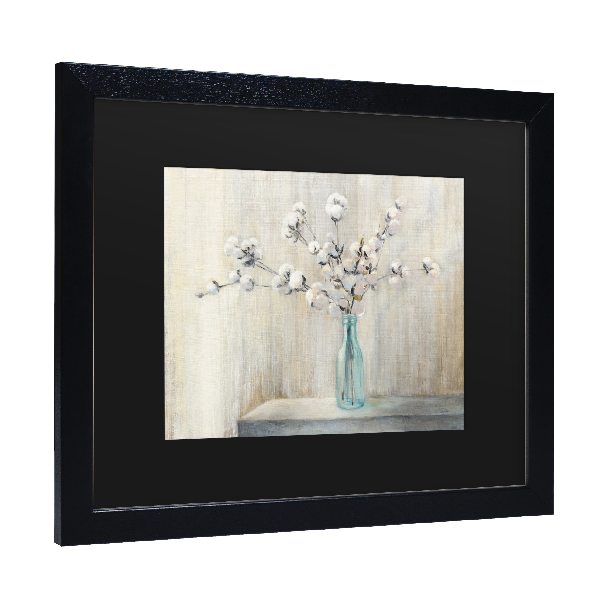 Trademark Fine Art 'Cotton Bouquet' Canvas Art by Julia Purinton