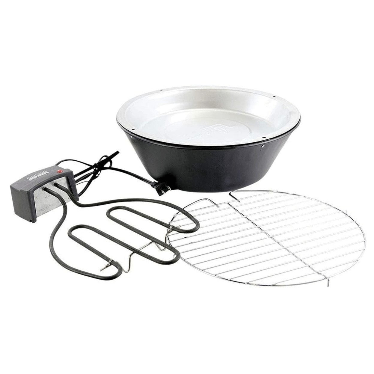 Better Chef 1Burner Black Electric Indoor Barbecue Grill with Nonstick Grill Plate