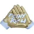 thumbnail image 1 of Battle Sports Gants Récepteurs de Football Adulte Dirty Rich Doom 1.0 - TG - Or, 1 of 4