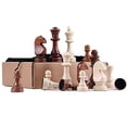 thumbnail image 1 of Piezas de Ajedrez Grandes de Madera LuckyWish Tamaño King, 1 of 1