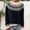 Blue, variant on Fairisle Sweaters for Women Norwegian Sweater Women Fall Sweaters Pullover Sweaters Vintage Sweater Cute Sweaters Retro Sweaters Crew Neck Sweater Sweaters for Women Trendy Winter Sweaters