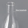 thumbnail image 5 of 2X Lámpara de Aceite Rústica Lámpara de Carbón de Vidrio Vintage Lámparas de Aceite para Uso en Interiores Decoración del Hogar Iluminación Linterna de Aceite Azul, 5 of 5