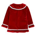 thumbnail image 2 of Nouveaux Pyjamas de Noël Rouges pour Garçons et Filles, Ensemble de Pyjamas Chauds en Velours Doré pour Enfants, 2 of 2