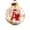 A-red, variant on LEFXSMR Christmas Balls, 3.1" Shatterproof Festive Christmas Ball Ornaments, Christmas Letter Ornaments for Xtmas Tree Home Holiday Decor