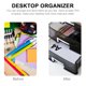 thumbnail image 3 of BESTYASH Organizador De Escritorio Negro Con Múltiples Niveles Para Papelería Y Cosméticos, 3 of 8