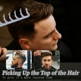 thumbnail image 5 of Texture Comb, Volumizing Wide-Tooth Hair Styling Comb, Fluffy Wide Tooth Curly Hair Comb, Men's Textured StylingComb for Volume, Fringe Parting Styling Accessory, for Men & Women, 5 of 7