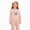 G313-Pink, variant on HFHAPW Toddler Girl 2-piece Clothes Set Infant Girl Long Sleeve Sweatshirt Shirt and Pant Fall Winter Outfit for Kids Girl,3-4 Y