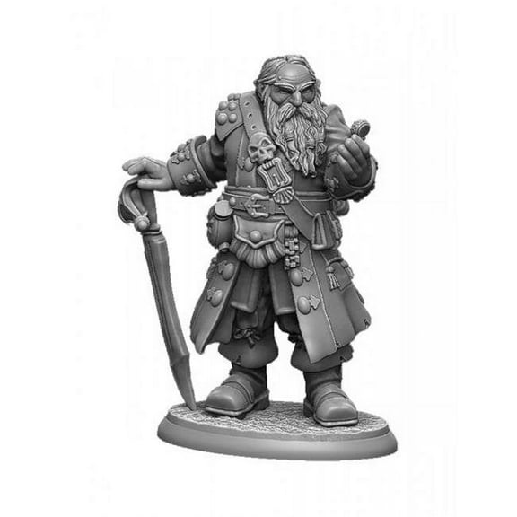 Reaper Miniatures REM04028 Dark Heavens Legends - Barnabus Frost, Lord of Brinewind Miniatures