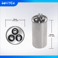 thumbnail image 2 of 30+5 uf 370/440 VAC Volts Round Dual Run Capacitor - 30+5 mfd Capacito 370VAC 440VAC  Fit for Condenser Straight Cool  Heat Pump Air Conditioner, 2 of 6