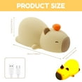 thumbnail image 3 of Capybara Night Light for Kids Silicone 7 Light Color Adjustable Nursery Nightlight Rechargeable Tap Control Bedside Lamp Soft Cute Capybara Lamp for Bedroom Bathroom Office, 3 of 11
