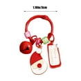 thumbnail image 3 of TOPReddon Christmas Keychain Metal Cute Keychain for Women Christmas Students Gifts Label Tags Key Ring for Christmas Party, 3 of 6