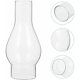thumbnail image 1 of Pantalla de cristal transparente para lámpara de aceite, chimenea de cristal de lámpara de aceite, pantalla de lámpara de queroseno, accesorios reemplazables (tamaño: pequeño), 1 of 5