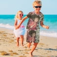 thumbnail image 5 of Kids Spirited Away Short Sleeve T-Shirt And Shorts Outfit Set Athletic Mesh Shorts Set for Boys, 5 of 7