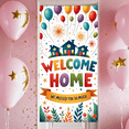 thumbnail image 7 of Decorative Design Welcome Home Balloon Backdrop Colorful Theme Family Reunion Banner for Homecoming Celebration Party Event, 7 of 7
