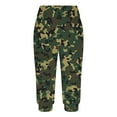 thumbnail image 5 of LIBRCLO Capri Pants for Women 2026 Camouflage Soft High Waisted Pants with Pockets Outdoor Sports Workout Casual Trousers, 5 of 6
