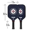 thumbnail image 3 of Franklin Sports NHL Winnipeg Jets Pickleball Paddle - Official NHL Team Pickleball Paddles - USAP (USAPA) Approved Premium Quality Pickleball Paddles - Authentic Team Logos + Colors, 3 of 13