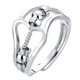 thumbnail image 1 of FELTECHELECTR anillo giratorio con cuentas para aliviar el estrés, ajustable., 1 of 4