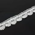 thumbnail image 5 of U8MO 1yard White Lace Wedding Sewing Applique Fabric Edge Trim Edging Ribbon lot-E# 30mm, 5 of 9