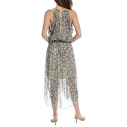Isabel Marant womens Étoile Fadelo Maxi Dress, 38, Green