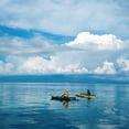 thumbnail image 2 of PROMARINE 1 Person Inflatable Kayak Set Blow up Boat  with Adjustable Seats and Air Pump, Blue, 2 of 6