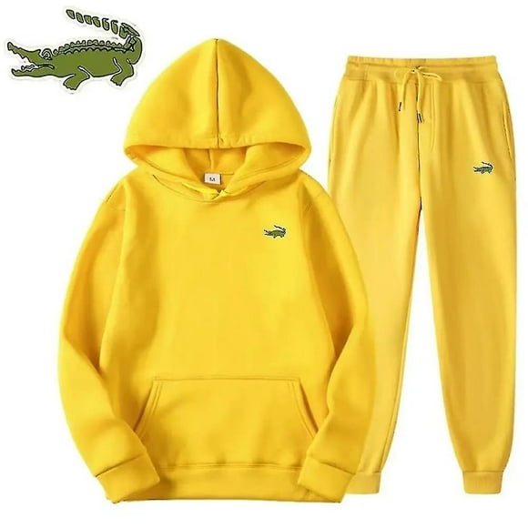 Survêtement de sport pour hommes, costume 2 pièces de haute qualité, pull à capuche, vêtements de sport, ensemble de JoggingYOUYOU