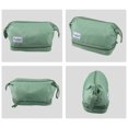 thumbnail image 7 of Unique Bargains Floral Makeup Bag Zipper Flower Cosmetic Pouch Green, 7 of 7