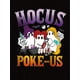 thumbnail image 2 of Camiseta De Mujer Camiseta De Verano Para Mujer Para Viajes En La Calle TrabajoWomen's Halloween Graphic T-Shirt - "HOocus Poke-us" Fun Print, Casual Round Neck Short Sleeve, Comfortable Polyester B, 2 of 6