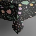 thumbnail image 4 of Pioneer Flower Floral Print Pattern Rectangle Tablecloth 60"x120", Waterproof Polyester Table Cloth, Wipeable Spillproof for Dining Camping Indoor Outdoor, 4 of 6