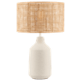 thumbnail image 2 of Bouclair Lampe de Table en Céramique Naturelle et en Rotin, 2 of 8